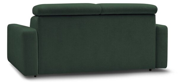 Ciemnozielona rozkładana sofa 195 cm Monaco – Bobochic Paris