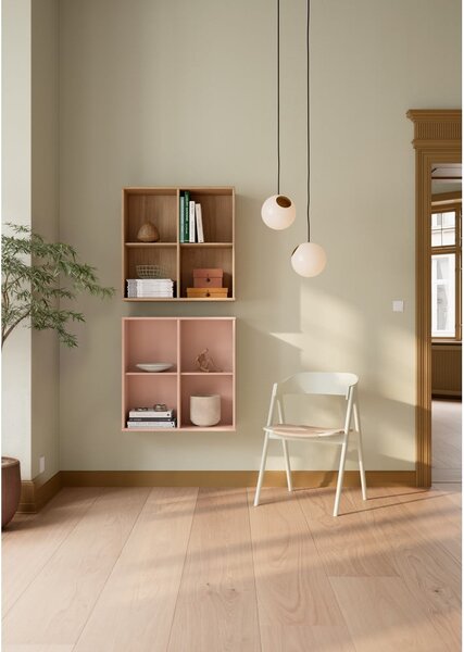 Różowy regał wiszący 70x70x27 cm Mistral – Hammel Furniture