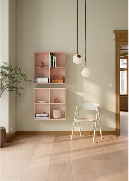 Różowy regał wiszący 70x70x27 cm Mistral – Hammel Furniture