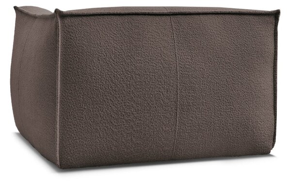 Brązowy fotel z materiału bouclé Giorgia – Bobochic Paris