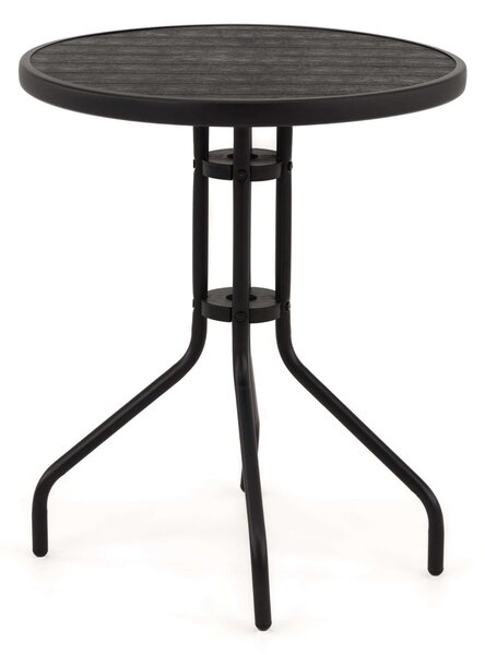 MebleMWM Zestaw mebli balkonowych BALI KJF3644 | Czarny | OUTLET
