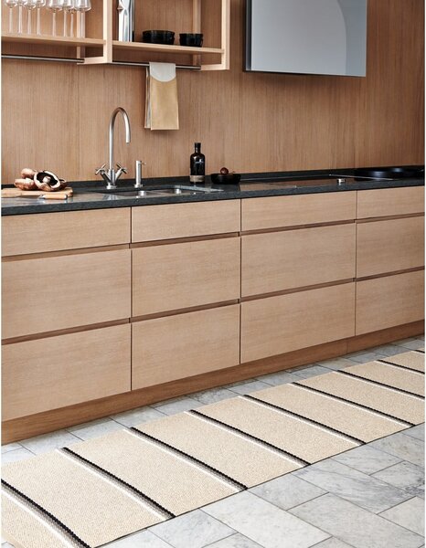 Beżowy dywan odpowiedni na zewnątrz 70x90 cm Olle Mud Beige – Pappelina