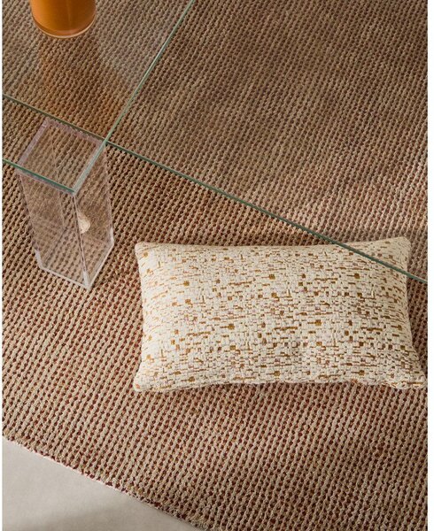 Poszewka na poduszkę z mieszanki lnu 30x50 cm Manma – Kave Home