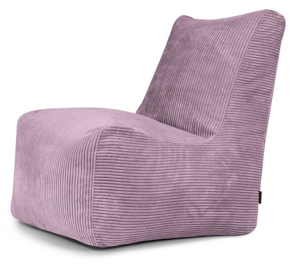 Fioletowy sztruksowy worek do siedzenia Seat Lounge – SLOWDOWN