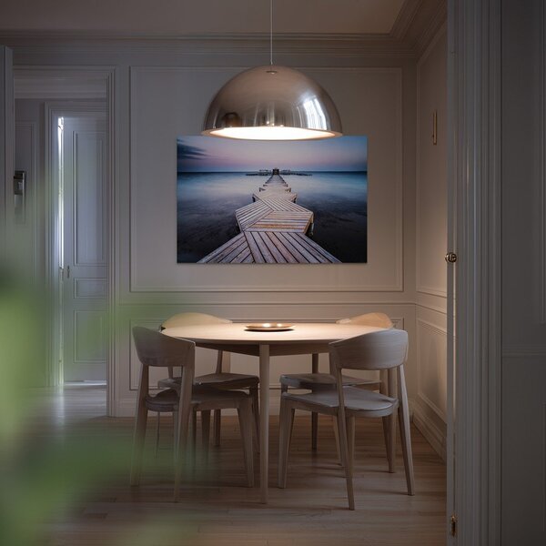 Obraz 113x85 cm Twilight Pier – Styler