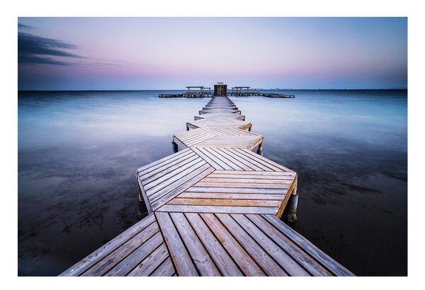 Obraz 113x85 cm Twilight Pier – Styler
