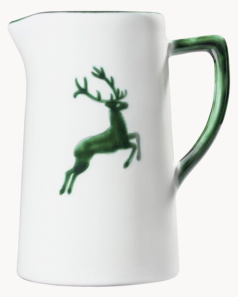 Ręcznie wykonany dzbanek Grüner Hirsch, 700 ml