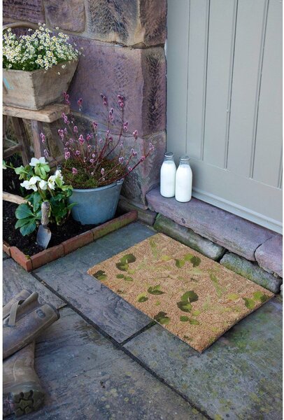 Wycieraczka z włókna kokosowego 40x60 cm Watercolour Leaves – Artsy Doormats