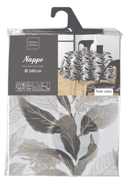 Obrus zmywalny ø 160 cm Oralia – douceur d'intérieur