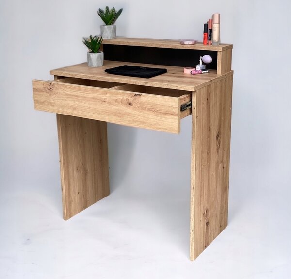 Toaletka / konsola "MILA PLUS" dąb artisan 75cm