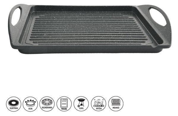 Aluminiowa płyta grillowa 27x42 cm GRANDE – Orion