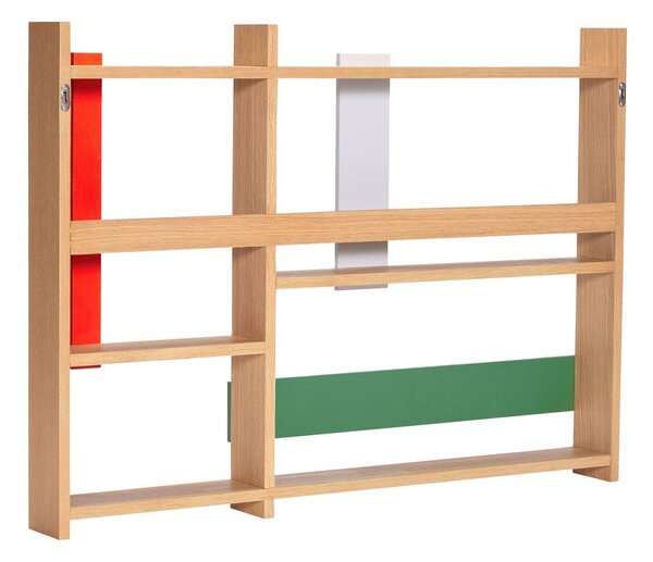Wielopoziomowa półka w dekorze dębu 110 cm Arki – Hübsch