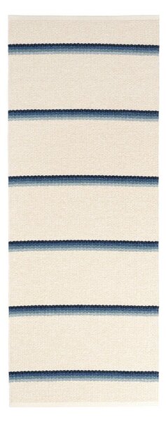 Niebiesko-kremowy chodnik odpowiedni na zewnątrz 70x180 cm Olle Blue Vanilla – Pappelina