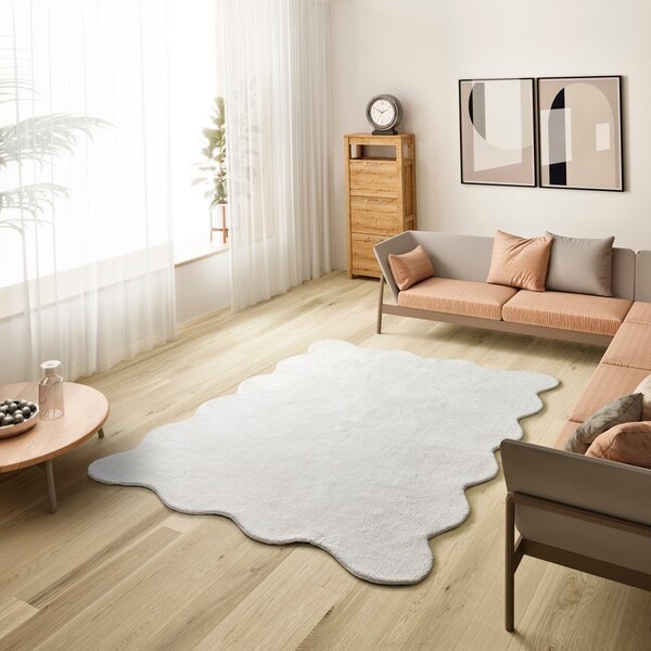 Biały dywan odpowiedni do prania 160x230 cm Mellow – Universal