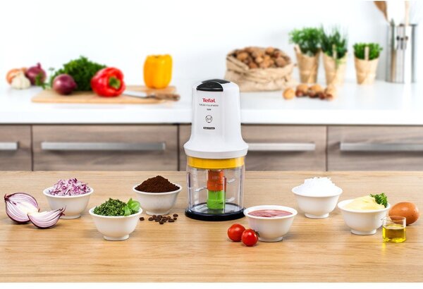 Biały malakser Masterchop XL MB450B38 – Tefal
