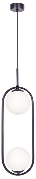 Elegancka lampa wisząca z białymi kloszami - 4X A199 A8-E02