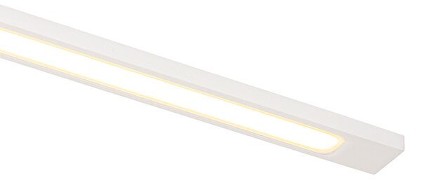 Lampa ścienna biała 62 cm z wbudowanym LED IP44 - Jerre