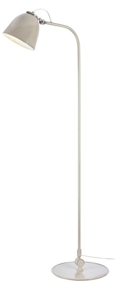 Szarobeżowa lampa stojąca z metalowym kloszem (wysokość 130 cm) Tilt – Markslöjd