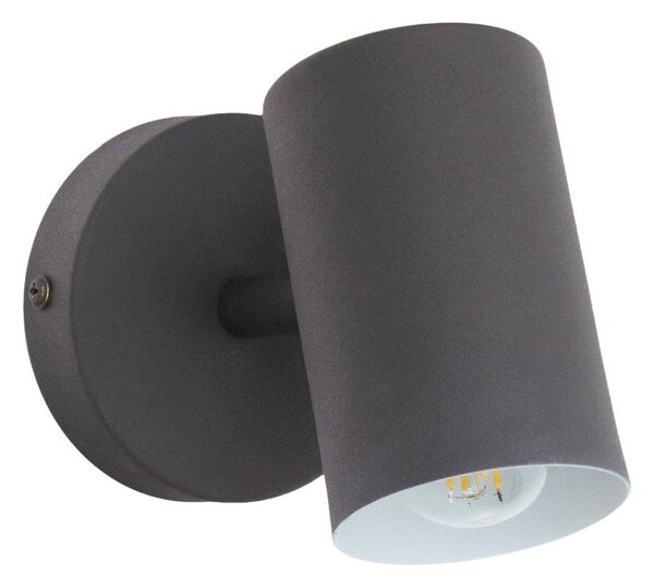Czarny metalowy kinkiet Manie – Kave Home