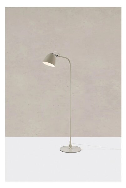 Szarobeżowa lampa stojąca z metalowym kloszem (wysokość 130 cm) Tilt – Markslöjd