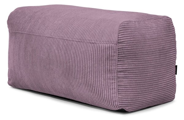Fioletowy sztruksowy worek do siedzenia Plus 100 Lounge – SLOWDOWN