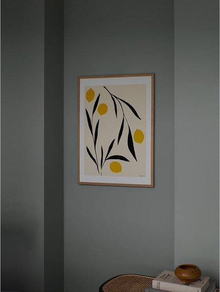 Plakat 30x40 cm Lemon – Anna Mörner – The Poster Club