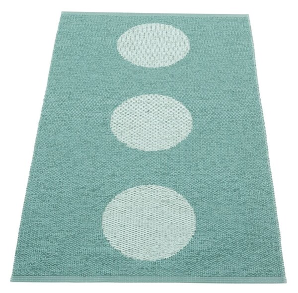 Turkusowy dywan odpowiedni na zewnątrz 70x120 cm Vera Pop Jade – Pappelina