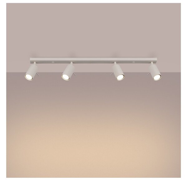 Kremowa lampa punktowa 6x81 cm Etna – Sollux