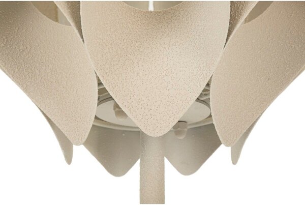 Beżowa lampa stołowa z metalowym kloszem (wysokość 57 cm) Space – Mauro Ferretti