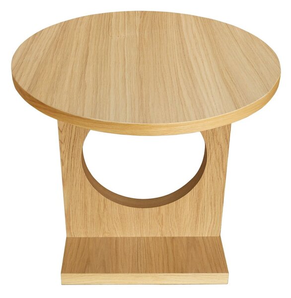 Stolik kawowy z drewna dębowego Woodman Bau