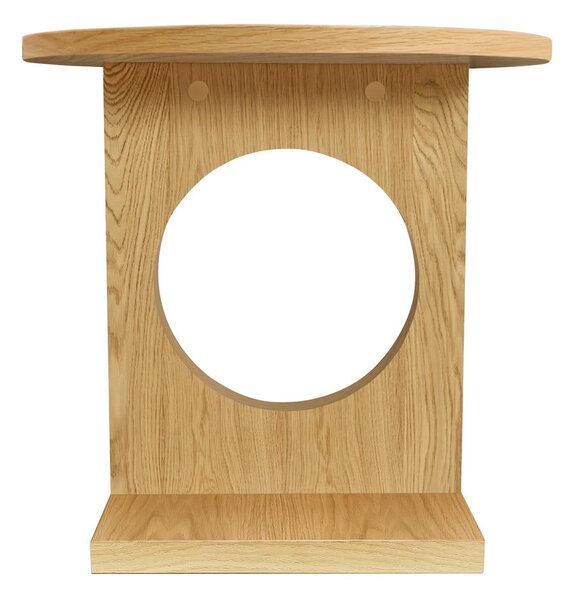 Stolik kawowy z drewna dębowego Woodman Bau