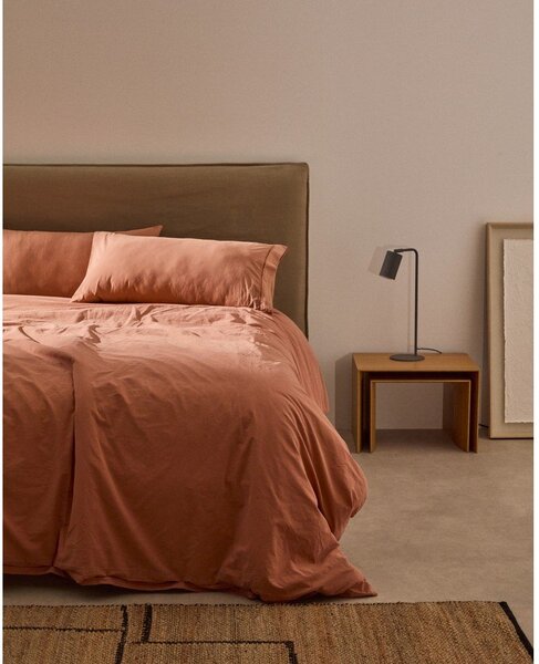 Czarna metalowa lampa stołowa (wysokość 49 cm) Manie – Kave Home