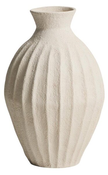 Kremowy ręcznie wykonany/wysoki wazon z papier mâché (wysokość 67 cm) Arquena – Kave Home