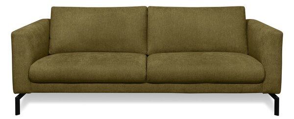 Musztardowa sofa 216 cm Gomero – Scandic