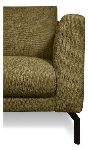 Musztardowa sofa 216 cm Gomero – Scandic