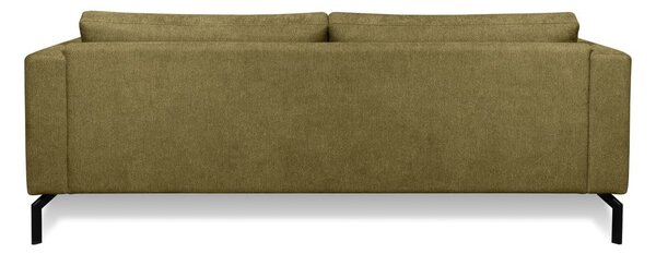 Musztardowa sofa 216 cm Gomero – Scandic