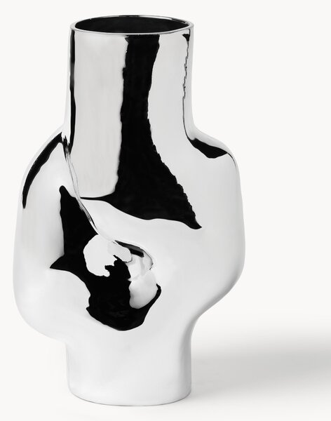 Ręcznie wykonany wazon ze szkła Gleam, W 32 cm
