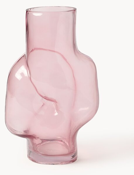 Ręcznie wykonany wazon ze szkła Gleam, W 32 cm
