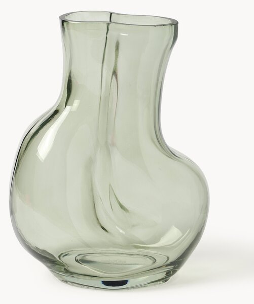 Ręcznie wykonany wazon ze szkła Gleam, W 22 cm