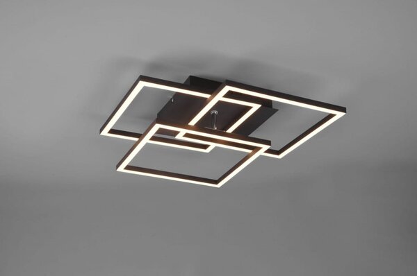 Mobile LED lampa sufitowa 3-punktowa (z pilotem) czarna R62883132