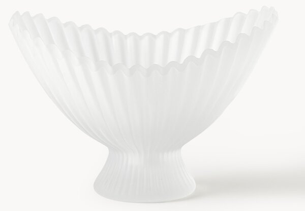 Misa dekoracyjna ze szkła dmuchanego Fountain, S 19 cm
