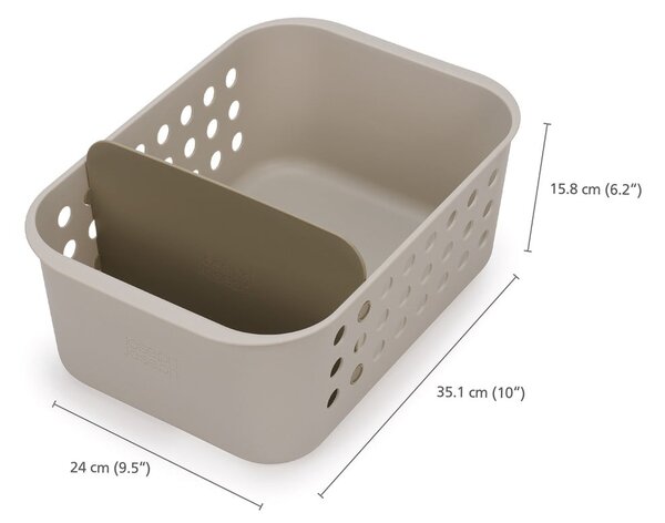 Beżowy organizer łazienkowy EasyStore – Joseph Joseph