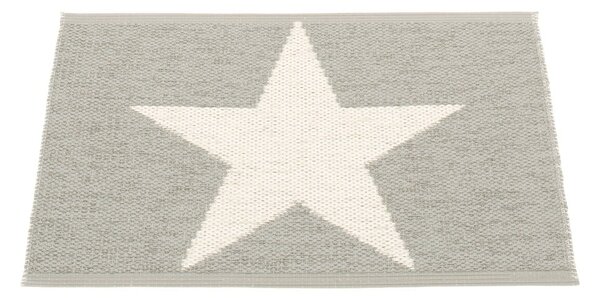 Jasnoszary dywan odpowiedni na zewnątrz 70x50 cm Viggo Warm Grey – Pappelina