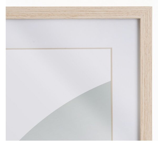 Ramka ścienna w naturalnym kolorze 32x42 cm Sencillo – Casa Selección
