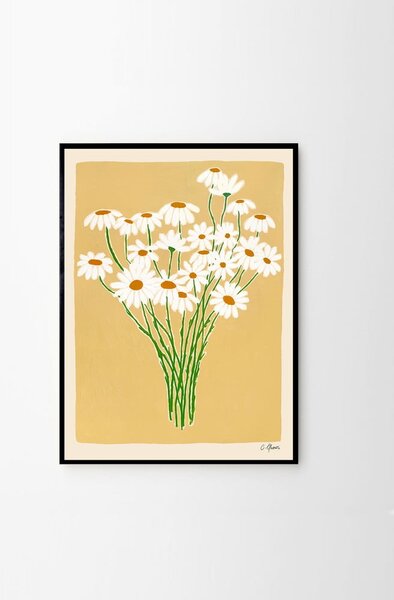 Plakat 30x40 cm Daisies – Carla Llanos – The Poster Club