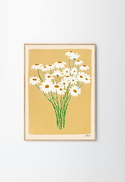 Plakat 30x40 cm Daisies – Carla Llanos – The Poster Club