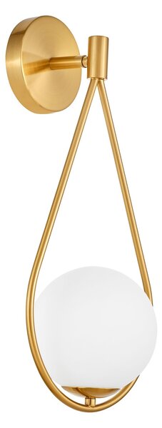 NOWOCZESNA LAMPA ŚCIENNA KINKIET BIAŁY FORNERI D15