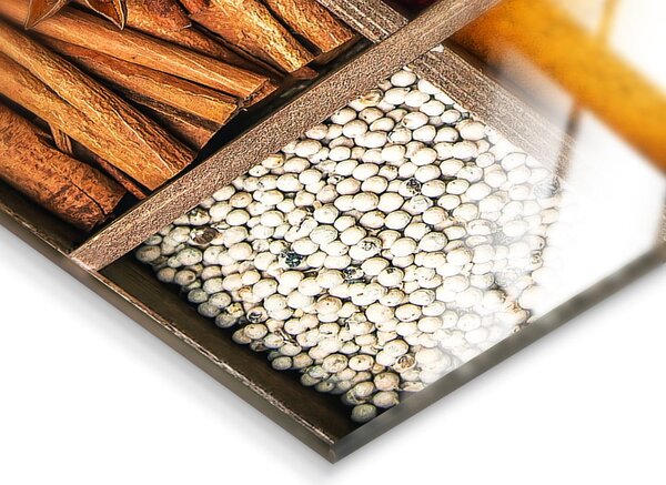 Szklany obraz 30x30 cm Spices Box – Styler