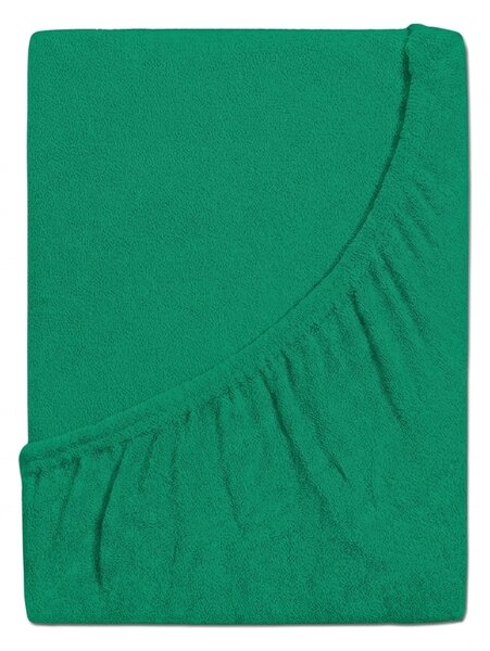 Prześcieradło frotte do łóżeczka dziecięcego PREMIUM 60x120 cm miętowe