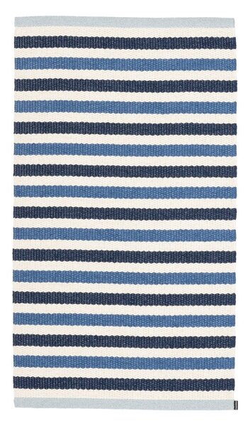 Niebiesko-kremowy dywan odpowiedni na zewnątrz 70x120 cm Teo Denim – Pappelina